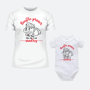 Camiseta y Mameluco - Mi primer día de las Madres 2