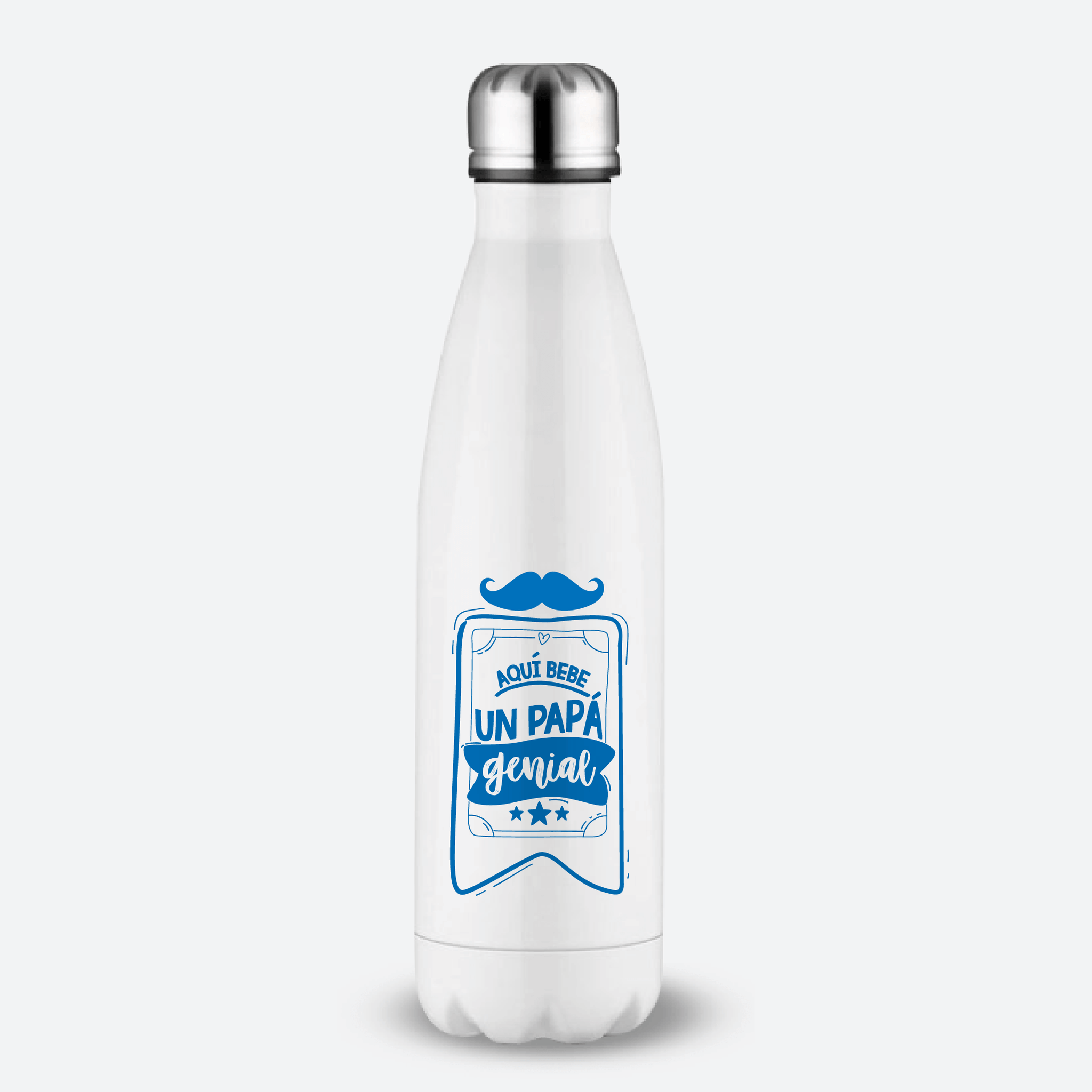 Botella térmica - Aquí bebe un Papá genial