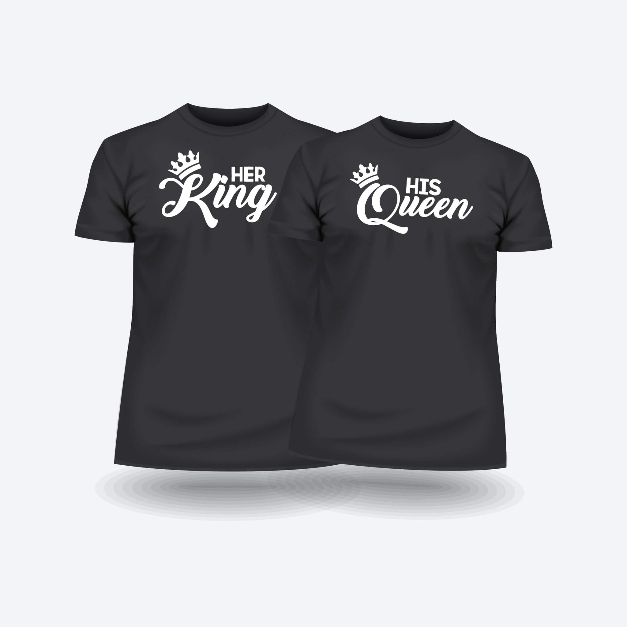 Camiseta - Her King and His Queen