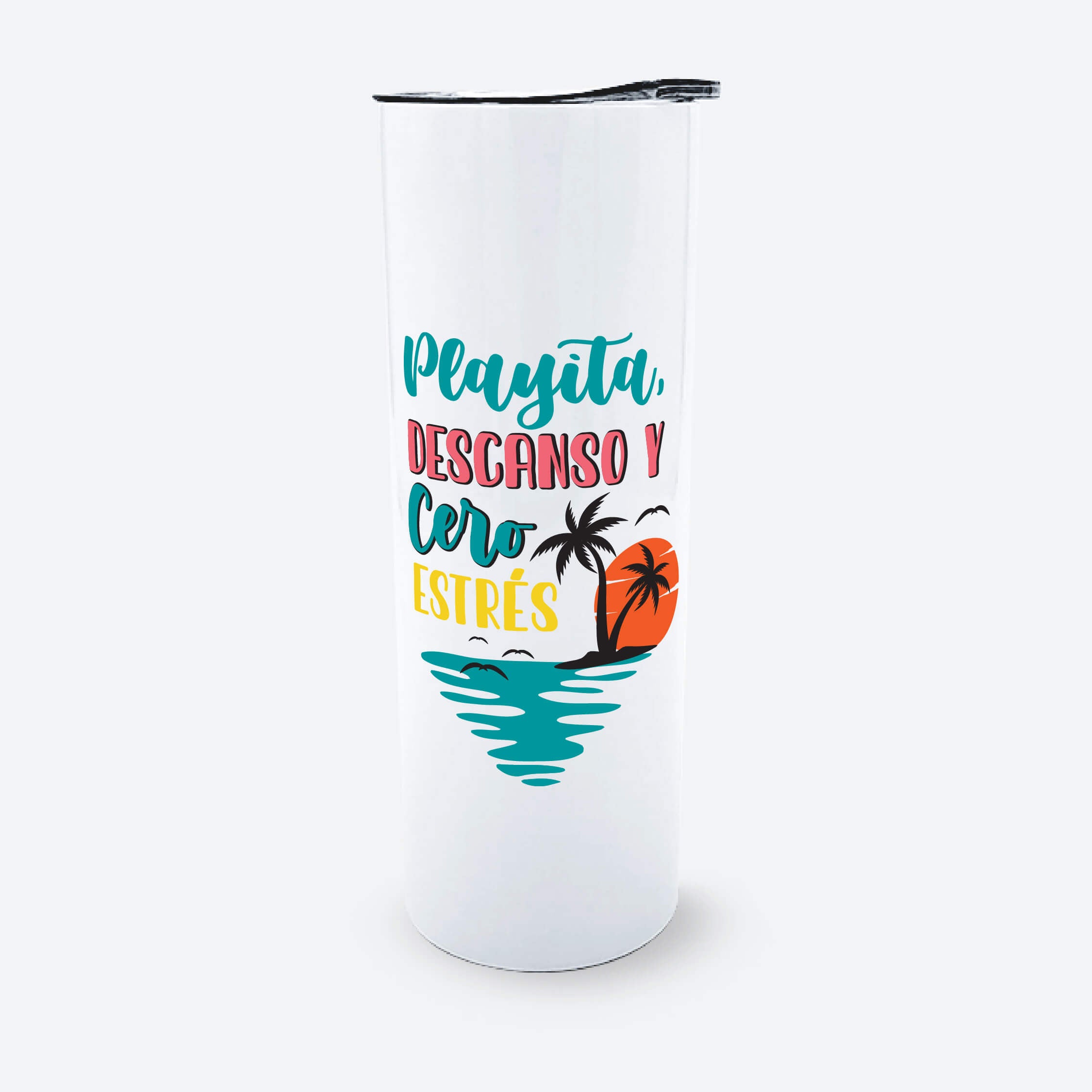 Vaso Skinny - Playita Descanso