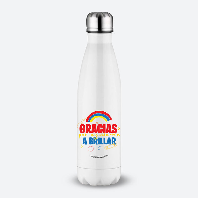 Botella térmica -  Gracias por ayudarme a brillar