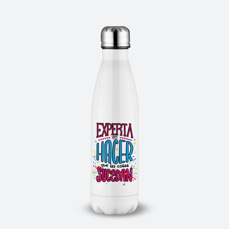 Botella térmica - Experta en hacer que las cosas sucedan
