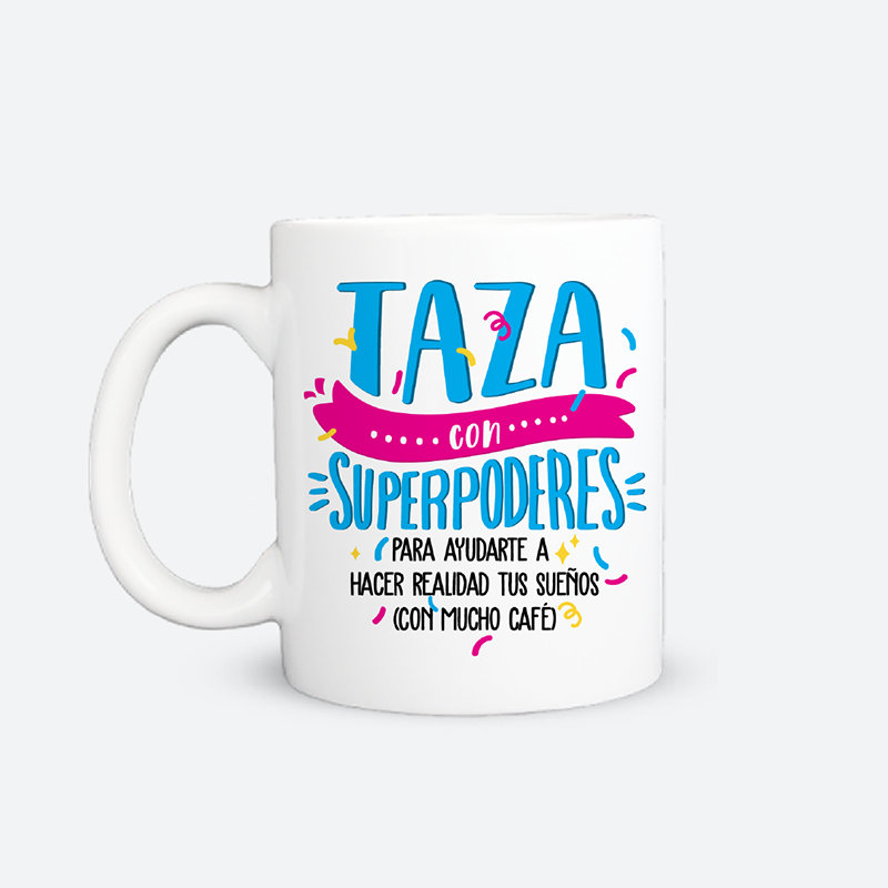 Taza - Taza con superpoderes