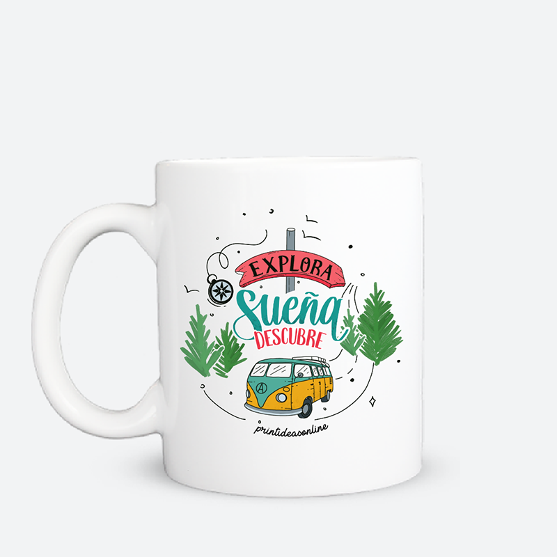 Taza - Explora Sueña Descubre