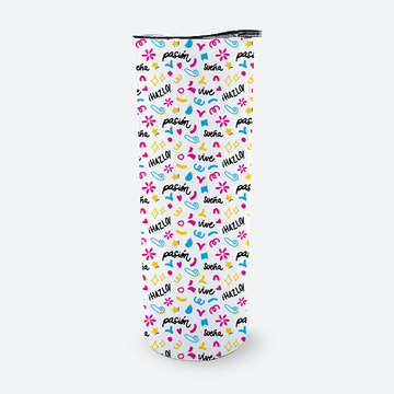 Vaso Skinny - Patrón vive pasión hazlo