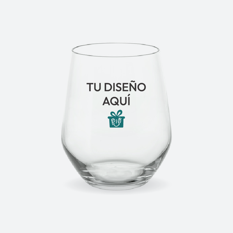 Vaso de vino de cristal